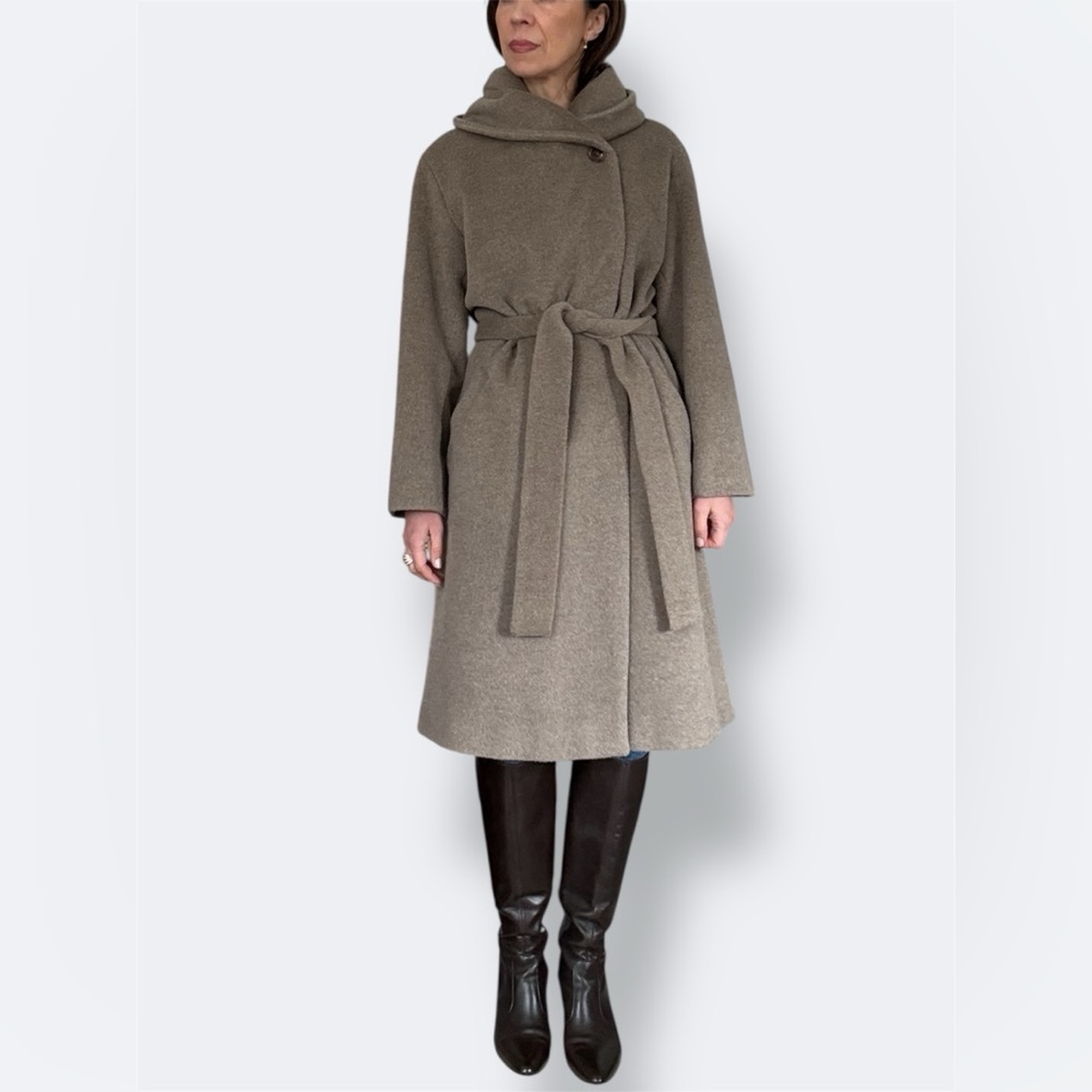 Gerard Darel Wool Angora Coat